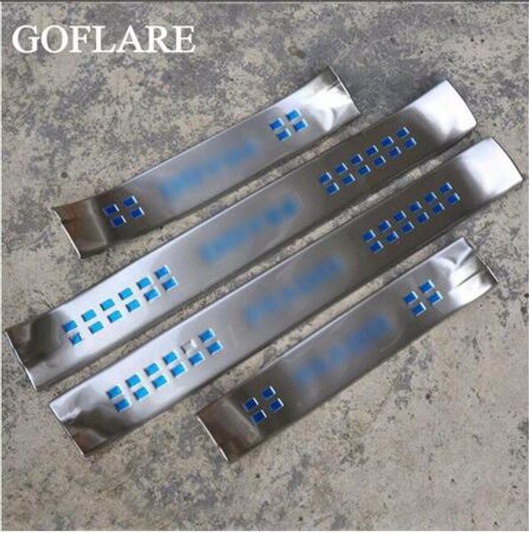 2019 Auto Door Sill Protector Strip For Toyota Land Cruiser Prado 150 Accessories 2010 2015 Interior Door Sills Scuff Plate Guards Thresholds From