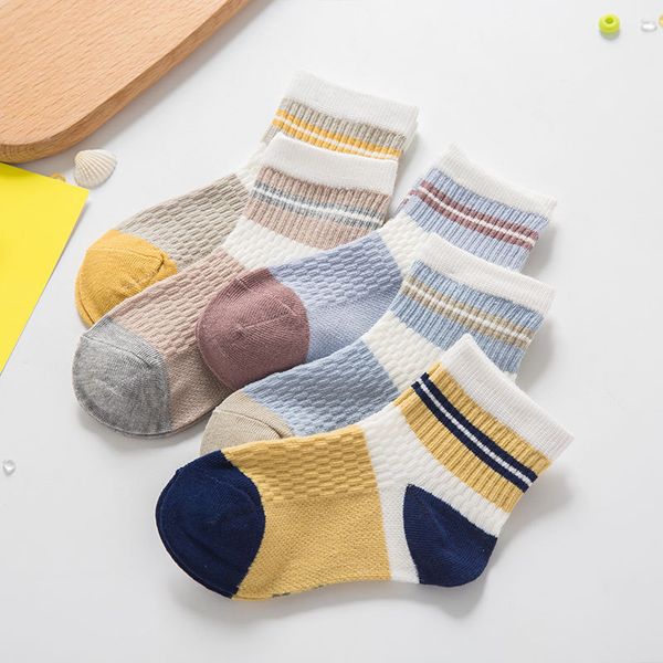 

10шт / много новорожденные 1-12 лет детские носки girsl мальчик chrismas детские короткие носки для унисекс ребенка хлопка ребенка сокс, Pink;yellow