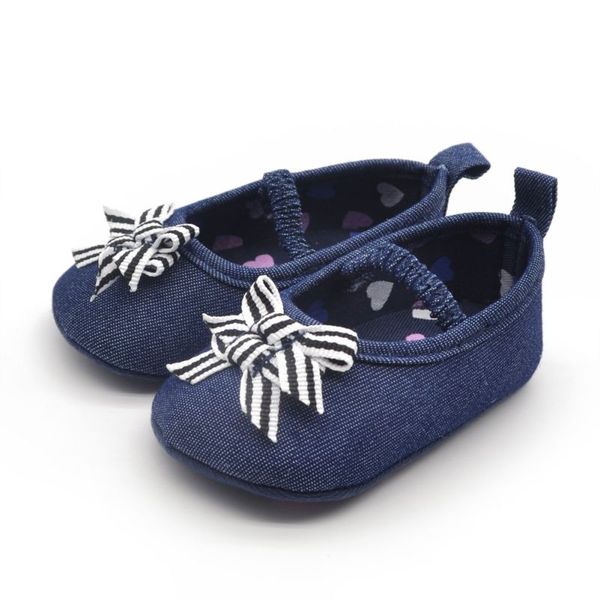 

lovely bow baby shoes newborn infant baby girl soft sole crib solid shoes
