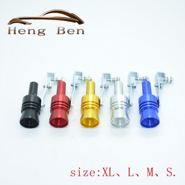 

Universal Car BOV Escape Pipe Turbo Sound Whistle Simulator Sound Pipe Exhaust Muffler Pipe Size S,M,L,XL