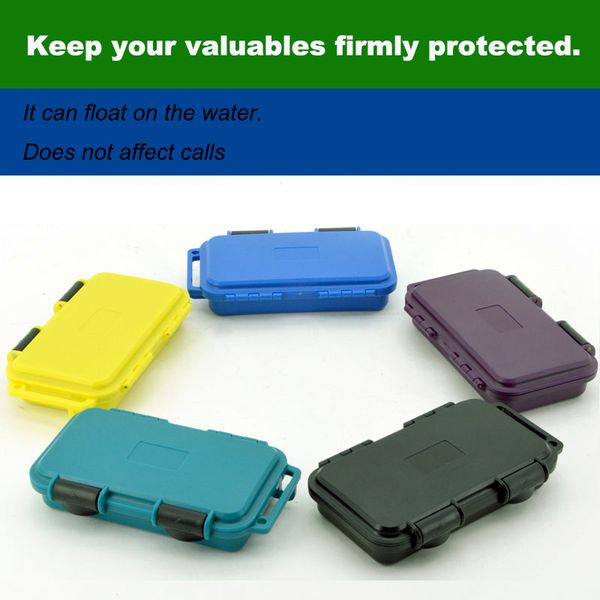 

waterproof box phone case shockproof survival outdoor case storage carry box spare part with foam lining ing