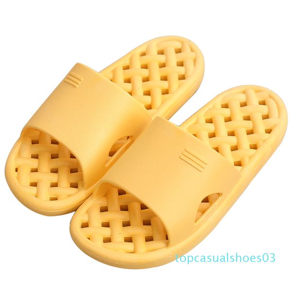 

bathroom slippers household anti-slip men's sandals summer soft-sole couples sandals mens slippers t03, Black