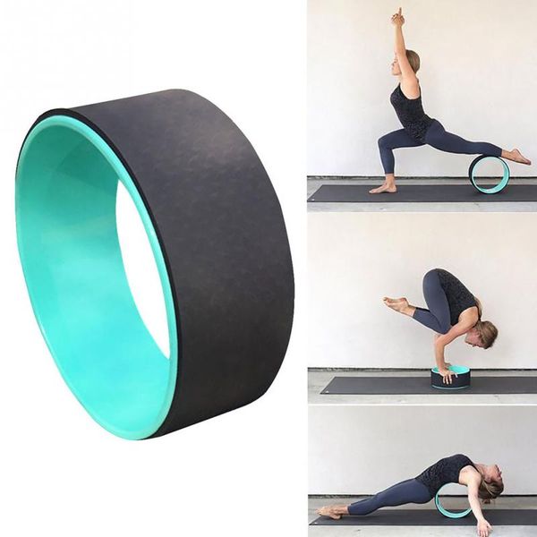 

лучшие продажи аутентичных йог колеса назад гибок артефакт йог кольцо pilates ring йога фитнес устройство вспомогательное колесо
