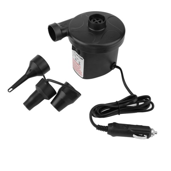 

smart quick-fill ac electric air pump for airbed inflatable boat kids paddling pool & toys inflator and deflator