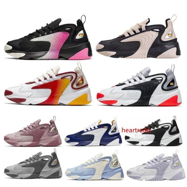 

новейший zoom 2k tekno мужчины женщины кроссовки 2000 обувь тройной черный белый дизайнер мужские кроссовки спортивная обувь кроссовки разме