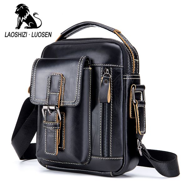 

новая натуральная кожа мужская crossbody сумка мужчины коровьей мешки посыльного casualbusiness топ-ручка пакет сумка tote