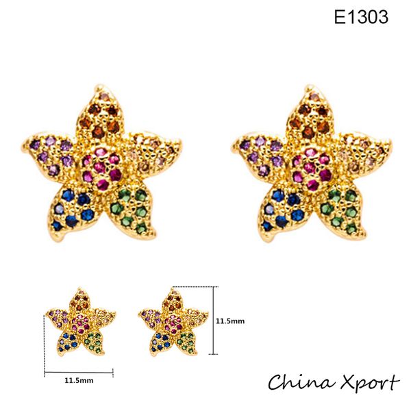 

handmade earrings 2020 new arrival vintage star earrings, Golden;silver
