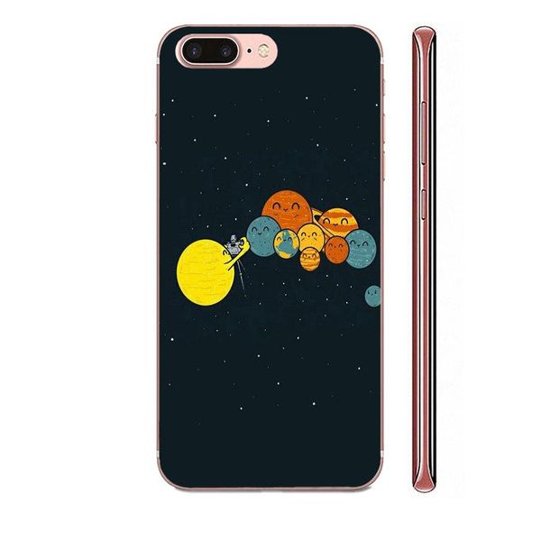 

custom for apple iphone 11 pro x xs max xr 4 4s 5 5c 5s se 6 6s 7 8 plus painted phone case airship astronaut stars series moon night