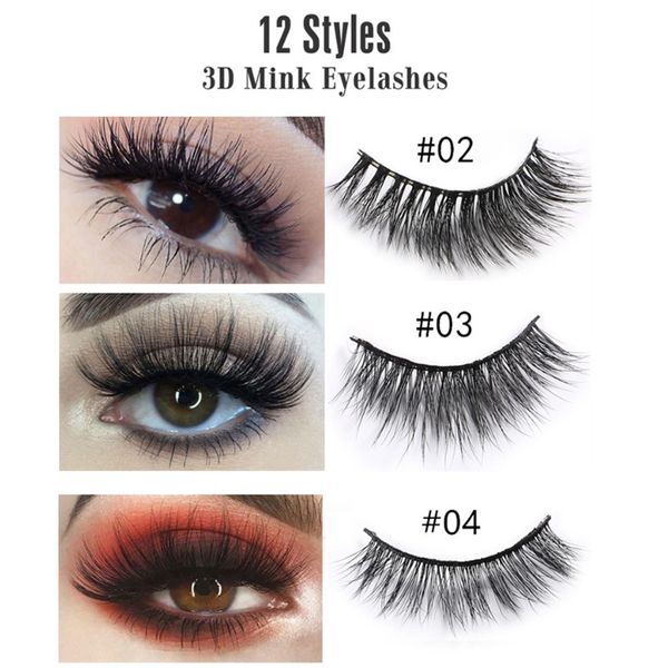 

guaranteed products false eyelashes 100% mink handmade 3d messy wispy volume eyelash natural long seller