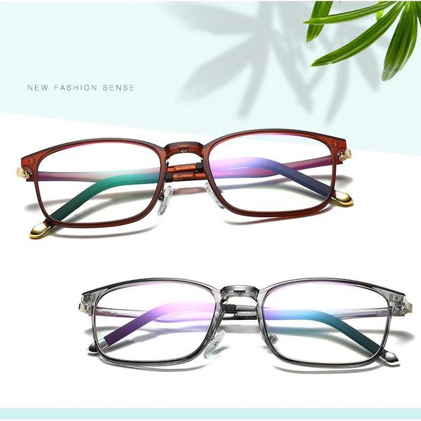 

tr90 anti blue light block glare computer tv reading glasses readers frame n189, White;black