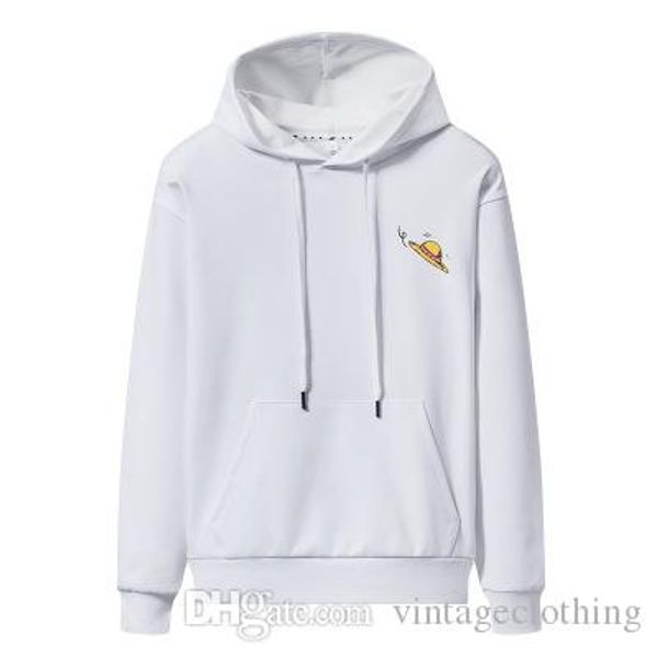

mens casual hoodies new arrival autumn spring pinted hoodie fit casual hoodie men and women loose pullover sweatshirts, Black