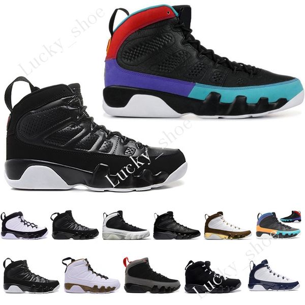 

new 9 9s space jam mens basketball shoes sneakers running shoes for men white black sports sneakers la bred og space jam tour blue pe