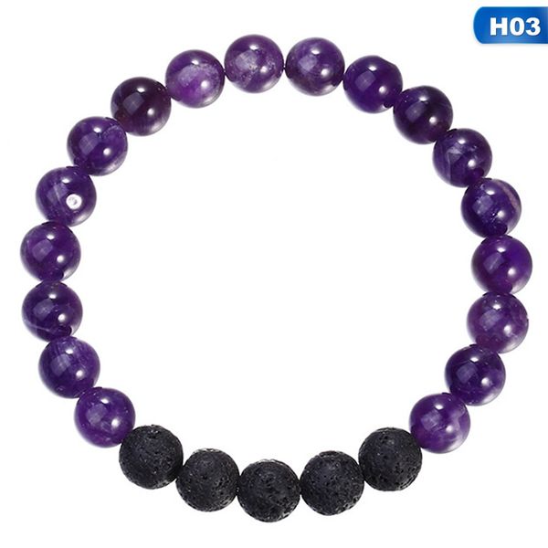 

crystals wrist mala bracelet women pink bracelet rosequartz & volcanic lava yoga, Golden;silver