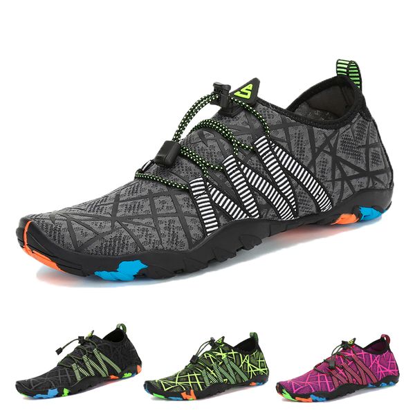 

aqua shoes summer water shoes men beach slippers breathable upstream woman sandals diving swimming socks tenis masculino