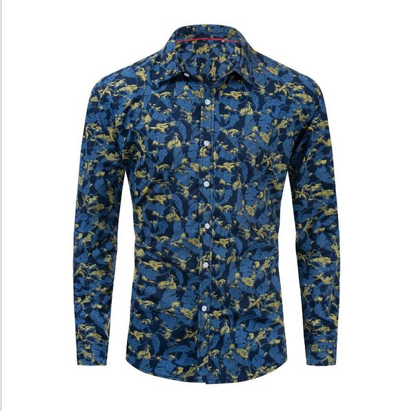

2019 womens loose cotton spring and summer long sleeved flower printed casual cotton shirts leisure hawaiian shirt j2845, White;black