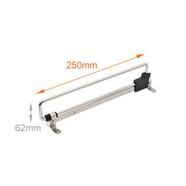 2019 Cabinet Pull Out Clothes Hanger Trouser Rack Extending Rail
