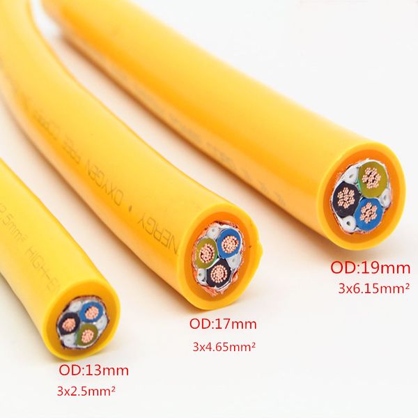 

hifi ofc power cable diy audio speaker cd player amplifier dvd ac power cord bulk power cable 13mm 17mm 19mm