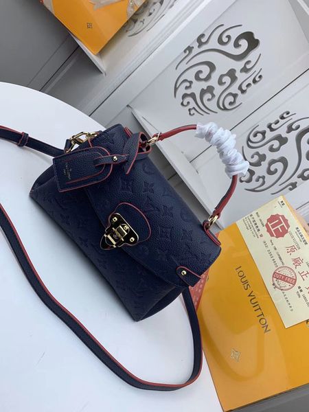 

l марка v жорж bb tote сумки на ремне сумки женщины моды top handle bag креста тела сумки из натуральной кожи crossbody сумка m53942