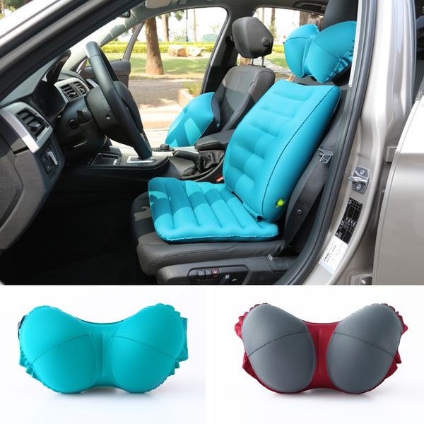 

tpu laminated cloth portable inflatable car for neck pillow car accessories