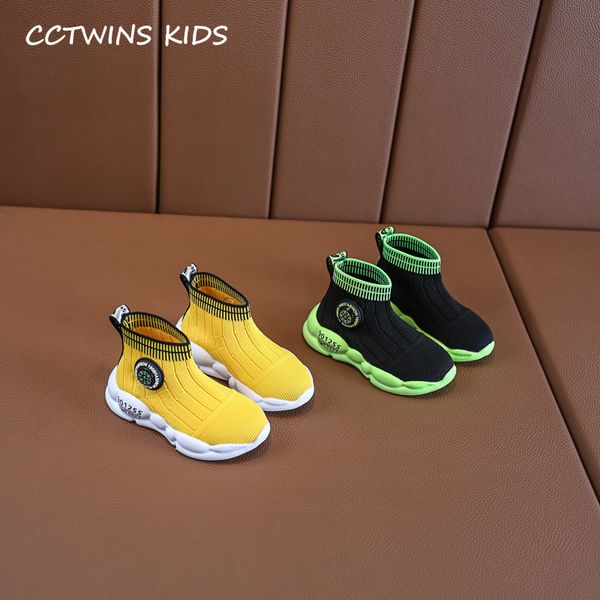 

kids shoes 2019 autumn girls fashion high socks shoes boys black sports sneakers children toddler casual trainers fh2469