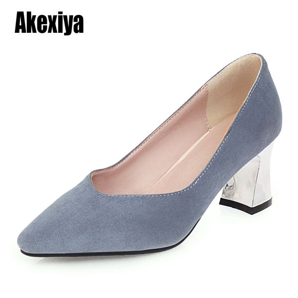 

pointed high heels female 2020 new the wild shallow stiletto single shoes russia women work shoes black s353