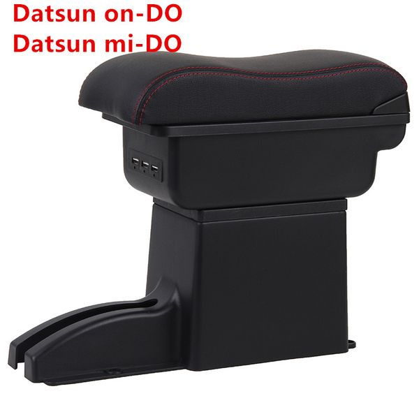 

for datsun on-do armrest box datsun mi-do universal car central armrest storage box accessories