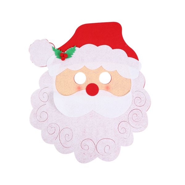 

santa claus snowman elk mask full face covered party mask christmas decoration #c