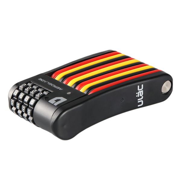

bicycle folding locks white black road bike bicycle motorcycle security safety folding lock anti-theft mini password lock