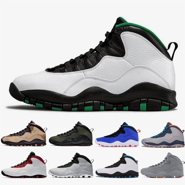 

new 10 10s seattle basketball shoes desert camo cement tinker cool grey westbrook i'm back mens trainers sports sneakers size 40-47, White;red