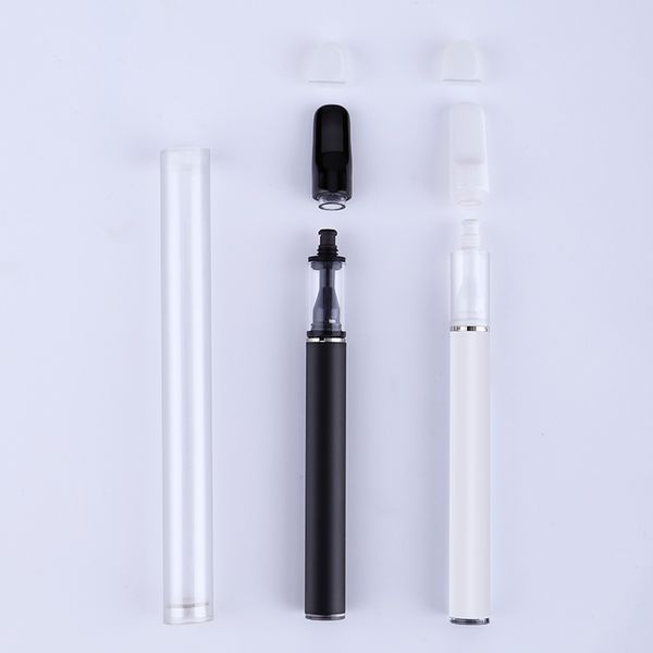 

Одноразовые Vape Pen цельнокерамической Корзины пуст густого масло Картриджи 350mAh Аккумулятор Испаритель Starter Kit 0.5ml Керамические Сигареты Комплекты Coil E