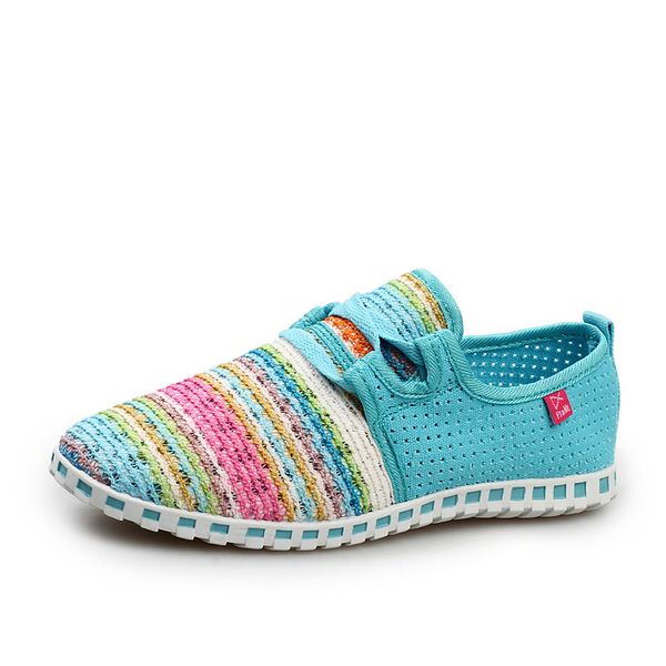

2018 summer flat shoes women comortable casual lace-up flats breathable outdoor women shoes mesh zapatillas sneakers, Black
