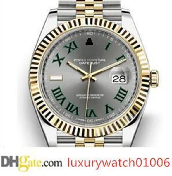 

watch new mens automatic mechanical calendar 42mm stainless steel sky-dweller gmt man fashion luminous business with box man watch