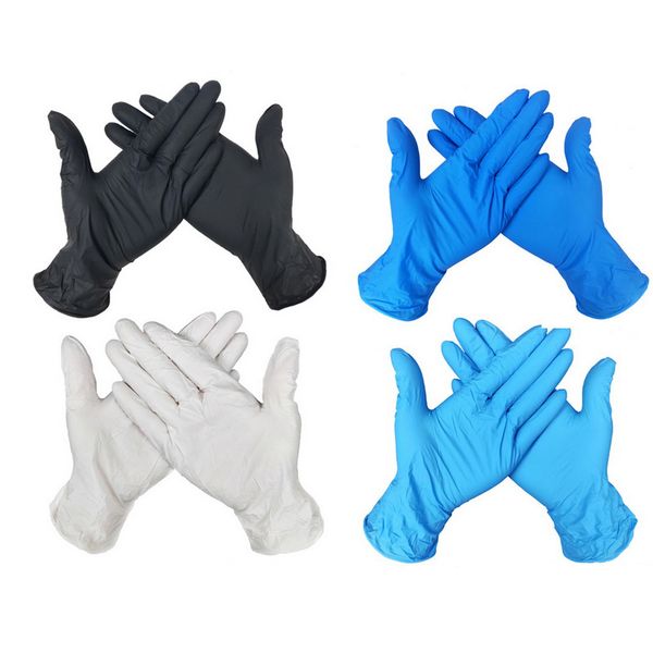 

100pcs universal disposable kitchen household latex gloves disposable gloves cleaning work