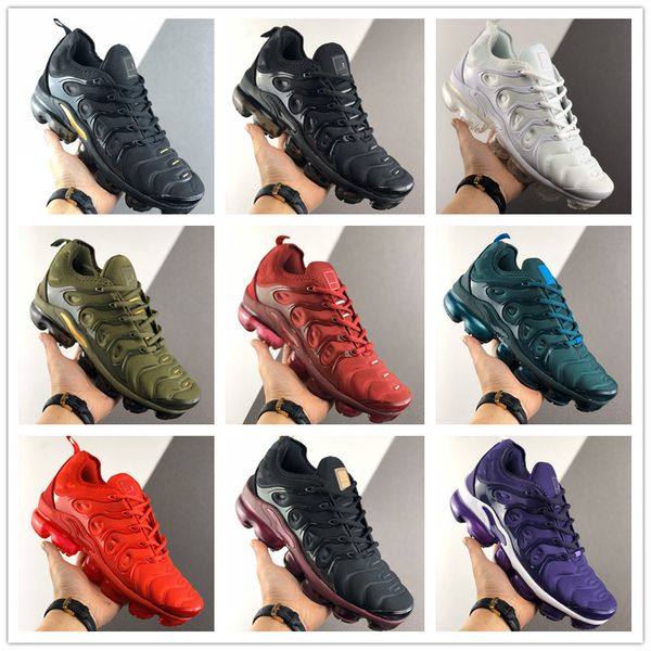 

plus 2018tn vascular cushion active fuchsia black white sports running shoes tn plus fashion trainers mens designer shoes sneakers eur 40-45