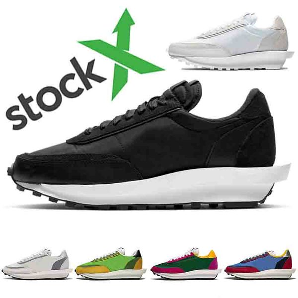 

mens womens 2020 new sacai waffle x ldv green gusto black grey triple daybreak sp blazer wholesale outdoor trainers designer sneakers, White;red