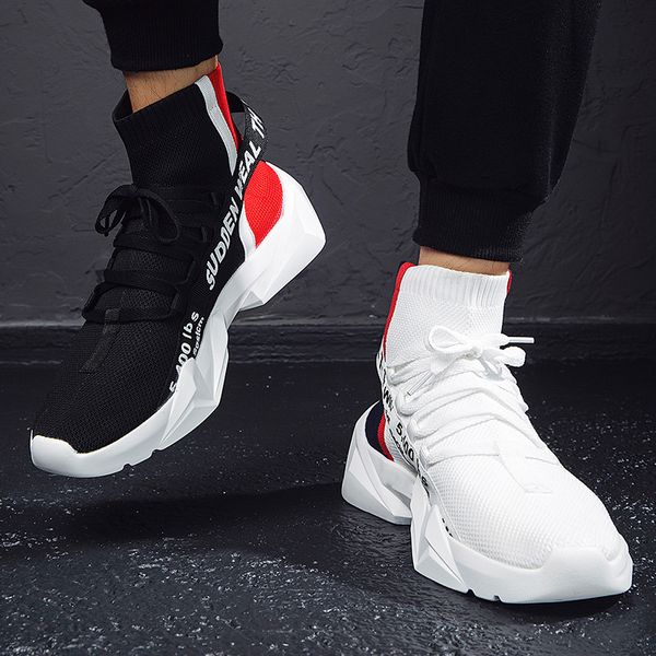 

sport high-socks shoes men sneakers trend street dad men's sneaker trainers outdoor casual walking shoes male 2019 new