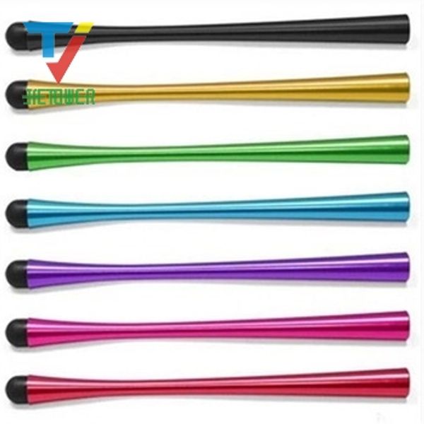 

canton tower waistline metal small pretty waist stylus capacitive pen touch pen good feeling for all tablet touch-precision 100pcs/lot