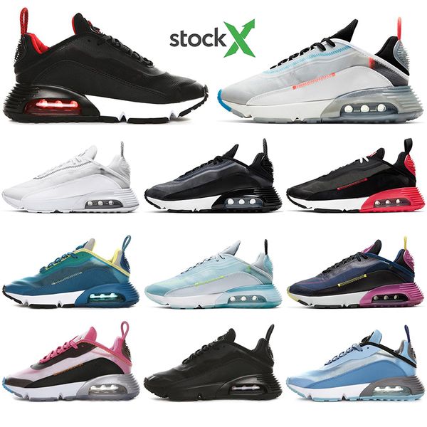 

с носками новые 2090 кроссовки для мужчин женщин черный виноград чистая платина утка камуфляж разводится тройной черный белый мужские спорти