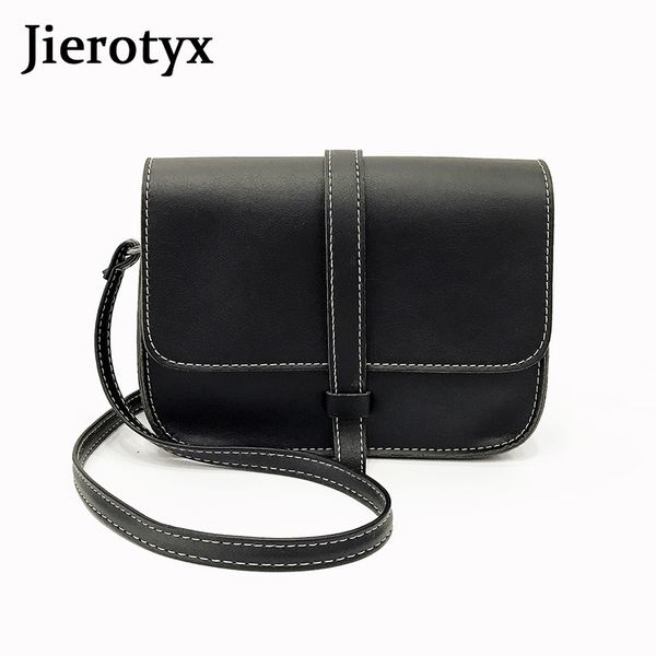 

jierotyx mini small square flap bag fashion pu leather messenger bags women phone handbag solid chain shoulder bag