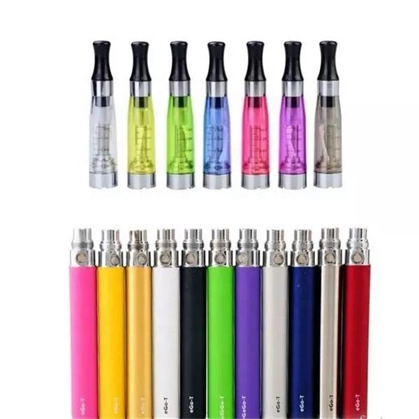 

electronic 650mah kit ce4 blister cigarette ego atomizer cig kit starter 900mah e case ego-t 1100mah battery clearomizer e-cigarette dh lgjt