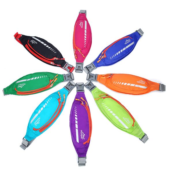 

nylon waist packs waterproof small belt bag banana fanny pack casual waist bag phone money bag pouch