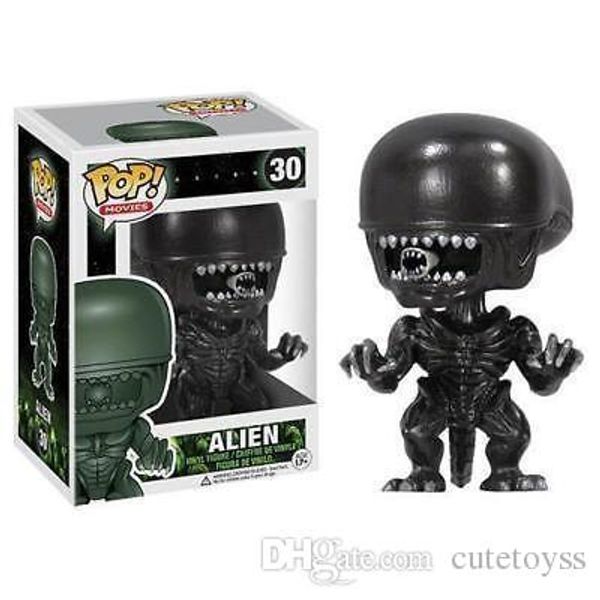 

good funko pop movies alien vinyl action figure with box #385 popular collectible doll toy good quality