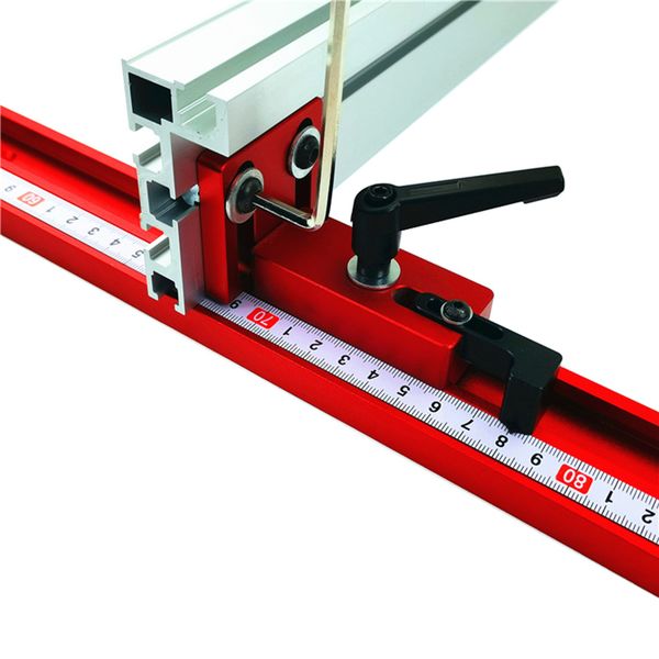 

woodworking 45 type t-tracks chute backing connector woodworking miter rail chute connector 75mm height with t-tracks stop