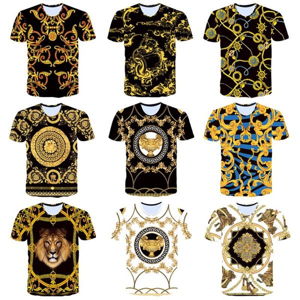 

designer men t-shirts medusa pattern europe and america high-quality printing men women t shirt head there medusa label fashion elegant, White;black