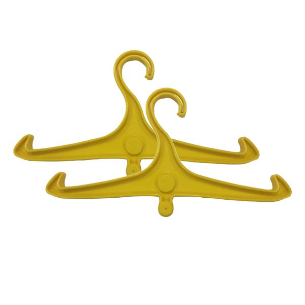 

2pcs heavy duty drysuit hanger bcd scuba diving accessory travel folds