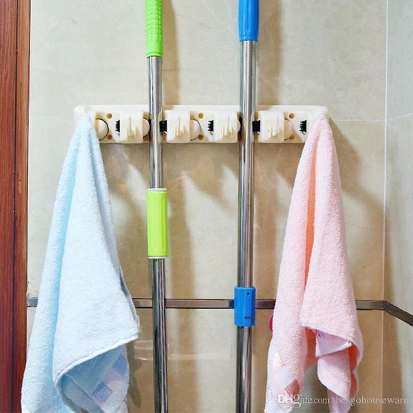 

оптовая kitchen gadgets щетки метла хранения гаджеты бытовая швабра кисти вешалка многофункциональные kitchen организатор швабра держатель с