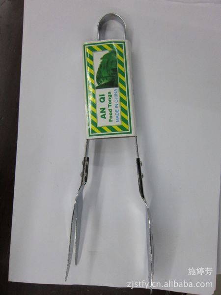 

spot supplies set card stainless steel food mix cake holder three toothed clip fan mix semi-circle fork spoon cup clip