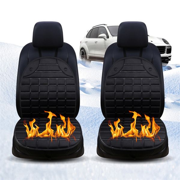 

стул сиденья с подогревом автомобиля подушки 12 отопление обогреватель pad hot cover 2pcs универсальный