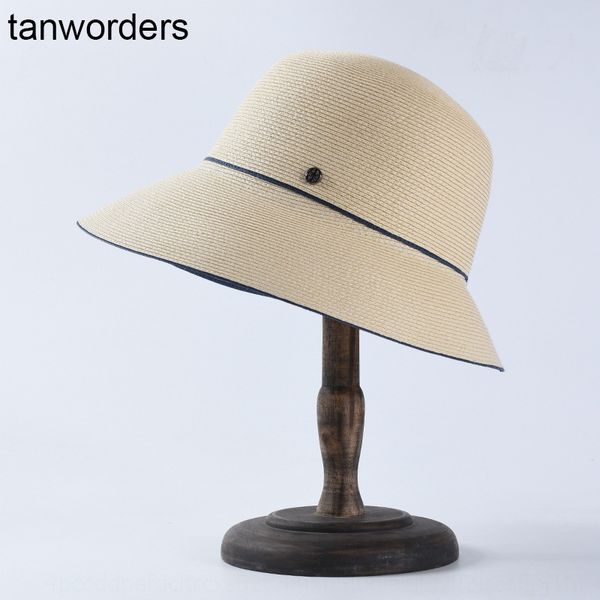 

summer straw children's thin braid straw sun hat daily all-match travel sun hat, Blue;gray