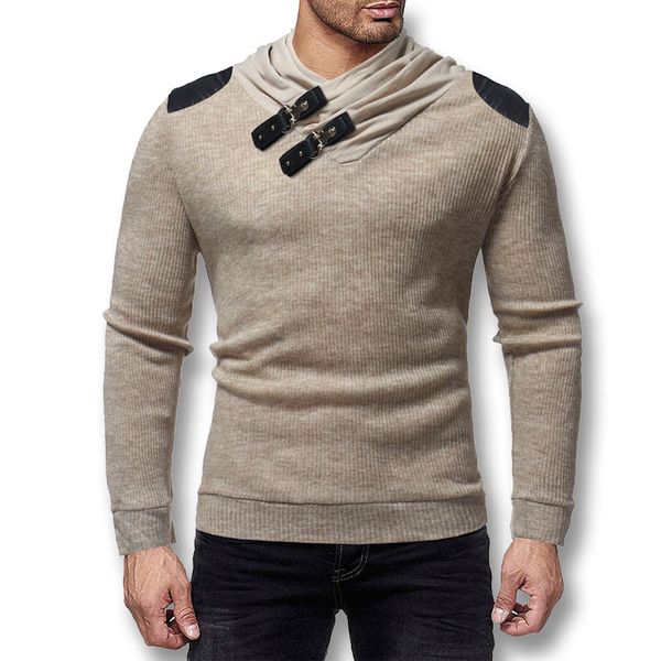 

isurvivor 2018 men slim fit knitted sweaters knitwear pullovers hombre male casual fashion slim fit large size sweaters men, White;black